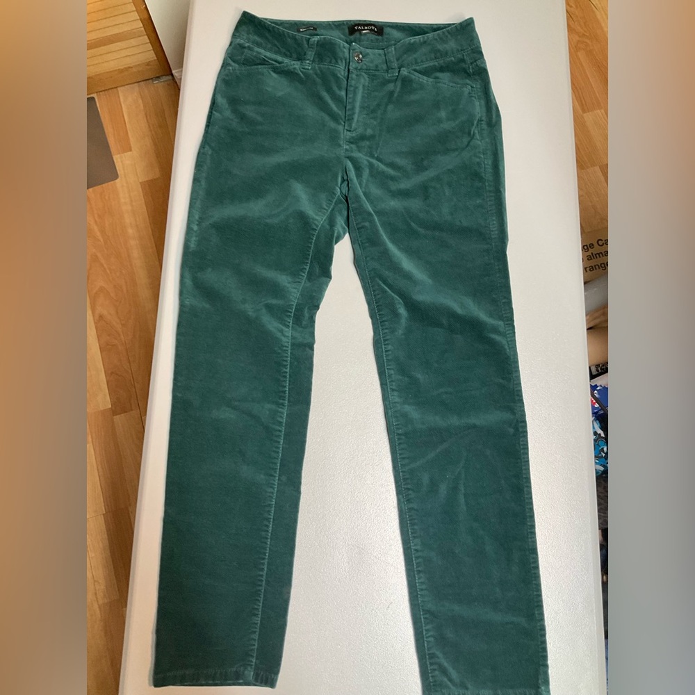 Talbots Signature Velveteen Straight Jeans
